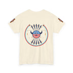 Navajo Moon Crest Tee — Retro Tribal Graphic T-Shirt