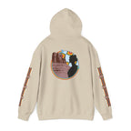 Monument Valley Desert Sunrise Hoodie — Southwestern Retro Landscape Sweatshirt