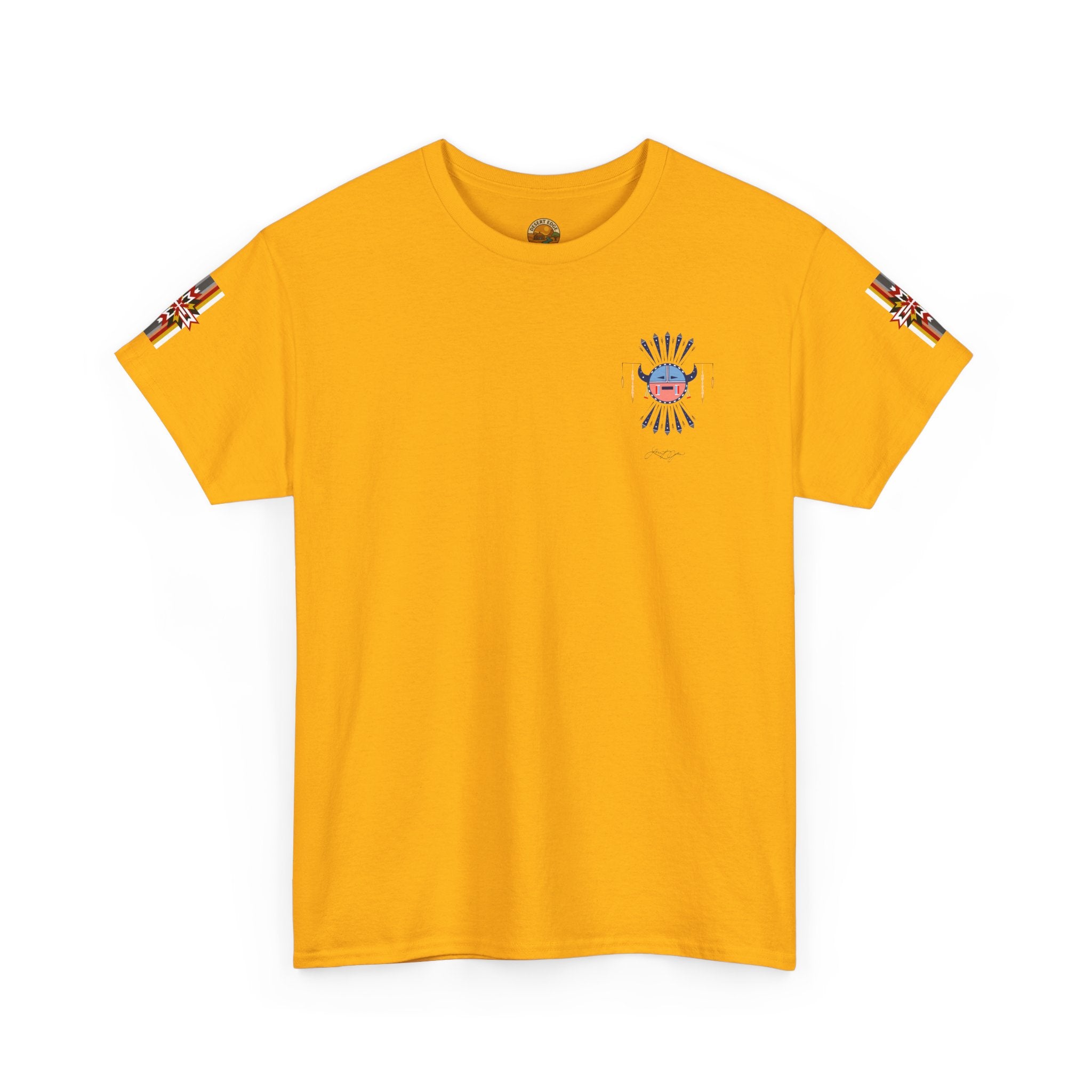 Navajo Moon Crest Tee — Retro Tribal Graphic T-Shirt